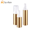 Recycle Airless Pump Bottle 30ml 50ml 80ml Containers In Gold Color Sr2109 supplier