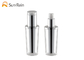 Ms Acrylic Small Lotion Bottles 30ml , Decorative Silver Empty Cosmetic Bottles supplier
