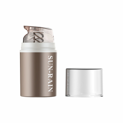 30ml 50ml 75ml 100ml 150ml 200ml Mono Pp Cream Airless Lotion Pump Bottle Toothpaste Cosmetic