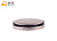 Pink Round Empty Compact Powder Case Colorful Custom For Cosmetic Makeup supplier