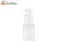 White Airless Cosmetic Bottles Sr2109b , Pp Smooth Empty Lotion Bottles
