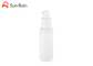 White Airless Cosmetic Bottles Sr2109b , Pp Smooth Empty Lotion Bottles