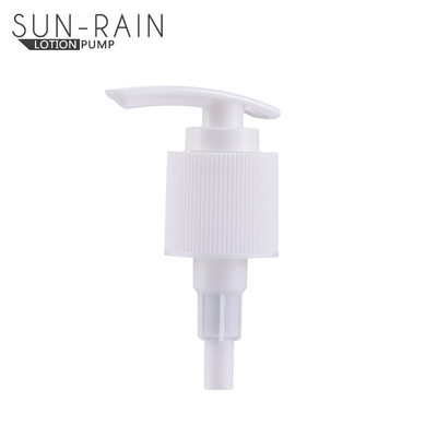 Customized Lotion Plastic Bottle Pumps White Dispenser For Household Bottle 1.8cc SR-302