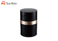 Acrylic Airless Cream Jar Empty Abs Pmma Material Black Color With Mirror