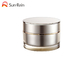 Luxury Plastic Cosmetic Jars Empty Cosmetic Containers For Face Eye Cream SR-2309A