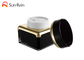 Black Square Acrylic Jars For Cosmetics Luxury Cream Packaging 30ml 50ml SR2366