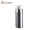 Silver Cosmetic Vacuum Airless Pump Bottle 30ml 50ml Body Cream Care Packaging SR2151B