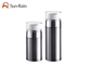 Silver Cosmetic Vacuum Airless Pump Bottle 30ml 50ml Body Cream Care Packaging SR2151B