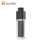 30ml 50ml rotate cosmetic empty black airless lotion pump bottles supplier