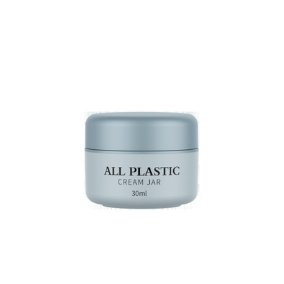 Eco Friendly Polypropylene 0.35oz Plastic Cosmetic Jars With Lids