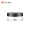 As Transparent 100g Empty Cosmetic Jars With Lids Spoon