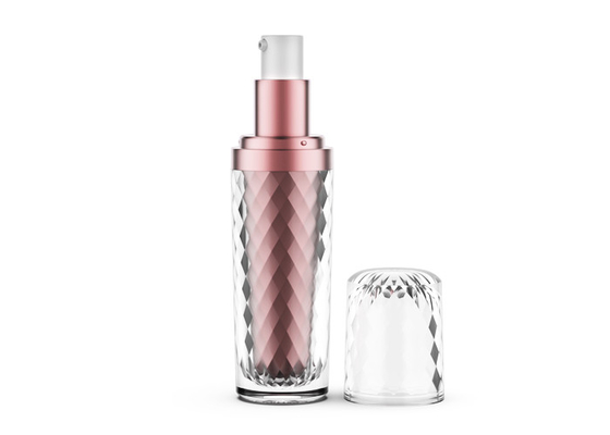 Luxury Diamond Acrylic Cosmetic Bottle And Jar 30ml 15ml