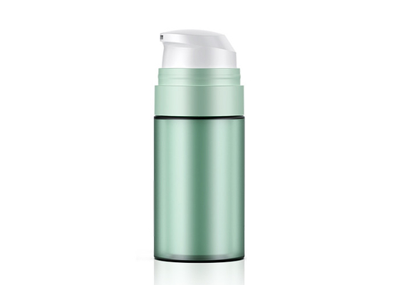 Empty 30ml Double Wall Cosmetic Refillable Airless Pump Bottles